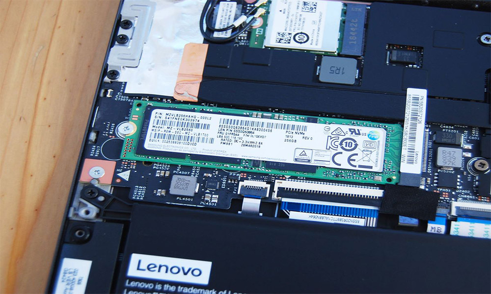 Lenovo Laptop SSD Yükseltme